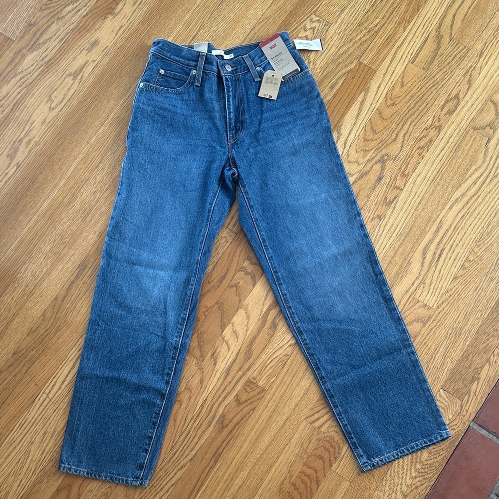 NWT Levi's Womens 94 Baggy Wide Leg Jeans size 26 x 31 - Picture 5 of 6